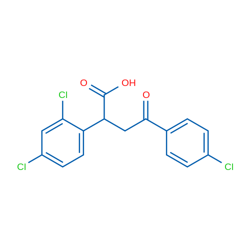 4-(4-Chlorophenyl)-2-(2,4-dichlorophenyl)-4-oxobutanoic acid 1g