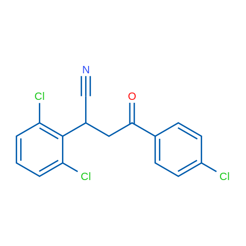 4-(4-Chlorophenyl)-2-(2,6-dichlorophenyl)-4-oxobutanenitrile 1g