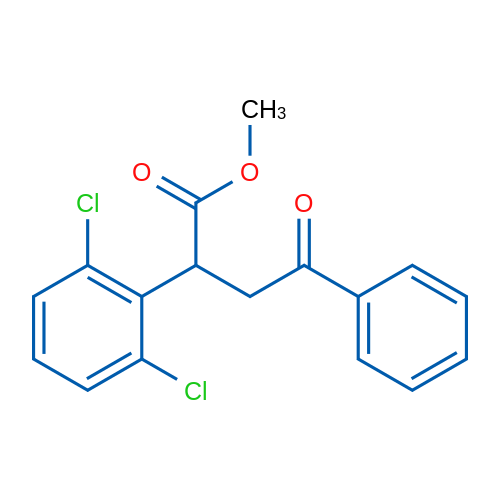 Methyl 2-(2,6-dichlorophenyl)-4-oxo-4-phenylbutanoate 1g