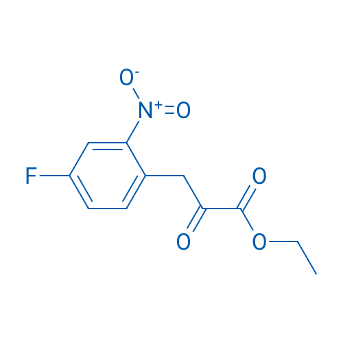 Ethyl 3-(4-fluoro-2-nitrophenyl)-2-oxopropanoate 1g