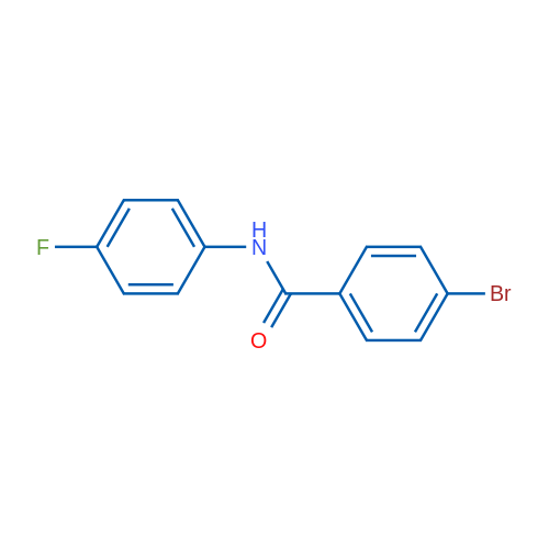 4-Bromo-N-(4-fluorophenyl)benzamide 5g