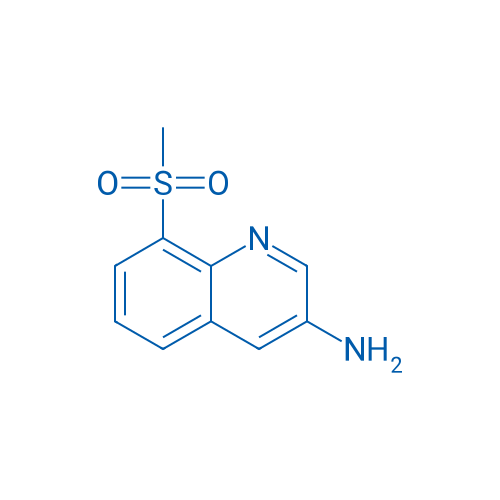 8-(Methylsulfonyl)quinolin-3-amine 50mg