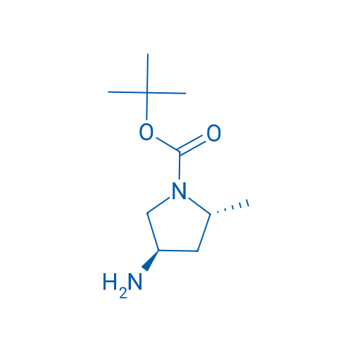 (2R,4R)-tert-Butyl 4-amino-2-methylpyrrolidine-1-carboxylate 100mg
