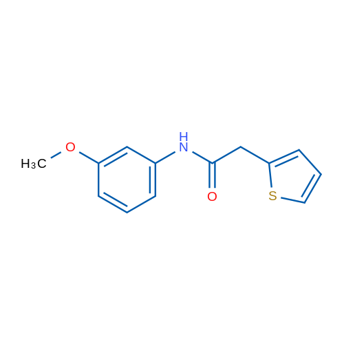N-(3-Methoxyphenyl)-2-(thiophen-2-yl)acetamide 1g