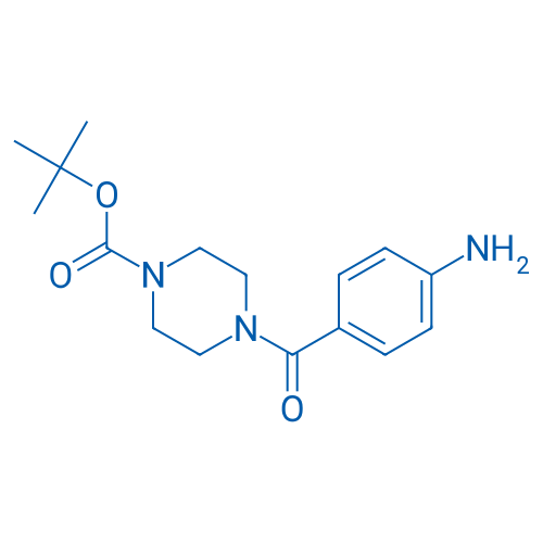 tert-Butyl 4-(4-aminobenzoyl)piperazine-1-carboxylate 100mg
