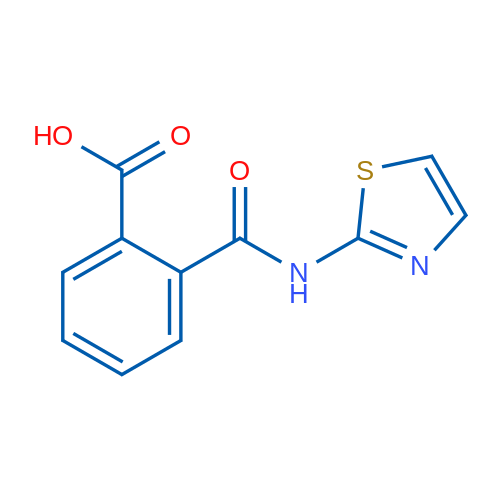 2-(Thiazol-2-ylcarbamoyl)benzoic acid 1g