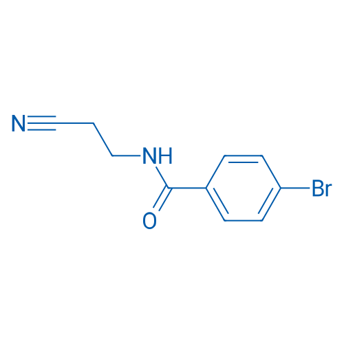 4-BRomo-n-(2-cyanoethyl)benzamide 1g