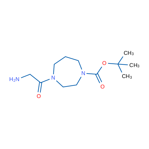 tert-Butyl 4-(2-aminoacetyl)-1,4-diazepane-1-carboxylate 1g
