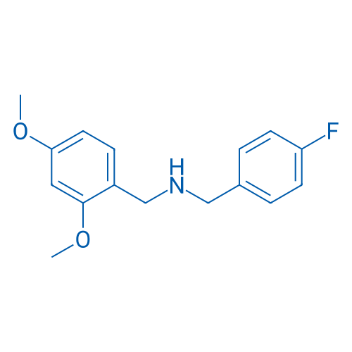 N-(2,4-Dimethoxybenzyl)-1-(4-fluorophenyl)methanamine 5g