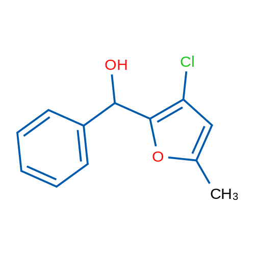 (3-Chloro-5-methylfuran-2-yl)(phenyl)methanol 1g