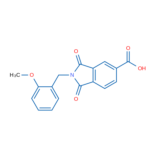 2-(2-Methoxybenzyl)-1,3-dioxoisoindoline-5-carboxylic acid 5g