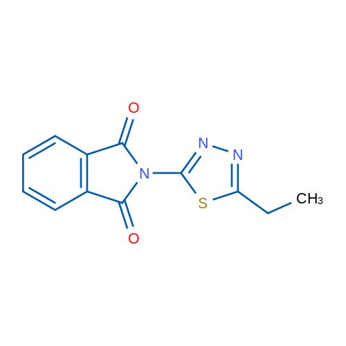 2-(5-Ethyl-1,3,4-thiadiazol-2-yl)isoindoline-1,3-dione 10g