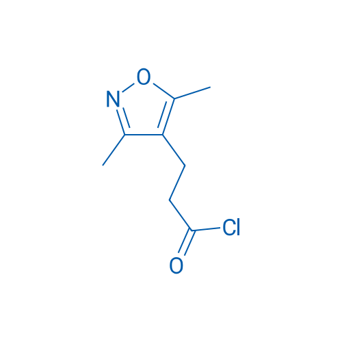 3-(3,5-Dimethylisoxazol-4-yl)propanoyl chloride 100mg