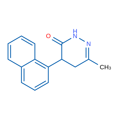 6-Methyl-4-(naphthalen-1-yl)-4,5-dihydropyridazin-3(2H)-one 1g