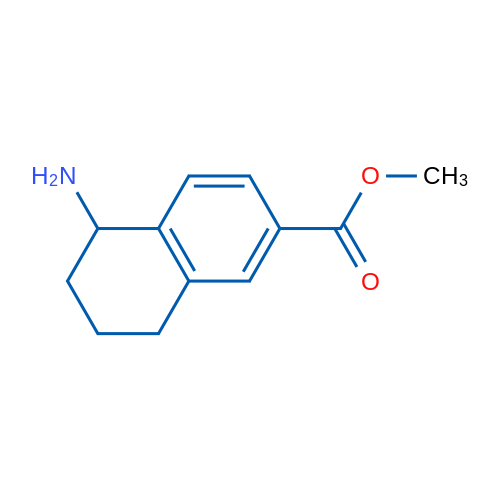 Methyl 5-amino-5,6,7,8-tetrahydronaphthalene-2-carboxylate 1g