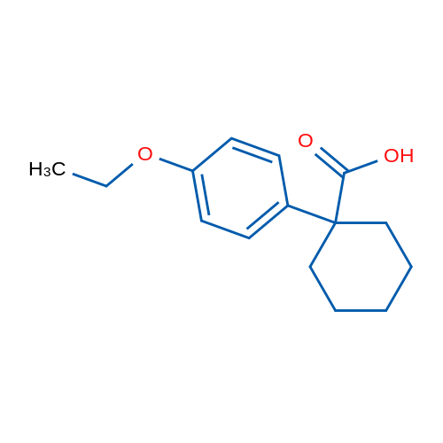 1-(4-Ethoxyphenyl)cyclohexanecarboxylic acid 100mg