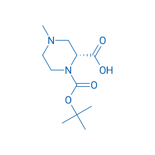 (R)-1-(tert-Butoxycarbonyl)-4-methylpiperazine-2-carboxylic acid 100mg