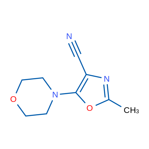 2-Methyl-5-(morpholin-4-yl)-1,3-oxazole-4-carbonitrile 1g