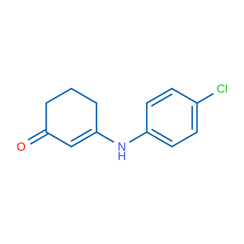 3-((4-Chlorophenyl)amino)cyclohex-2-enone 5g