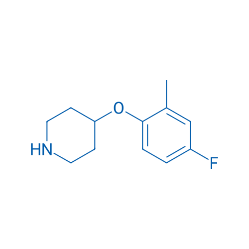 4-(4-Fluoro-2-methylphenoxy)piperidine 1g