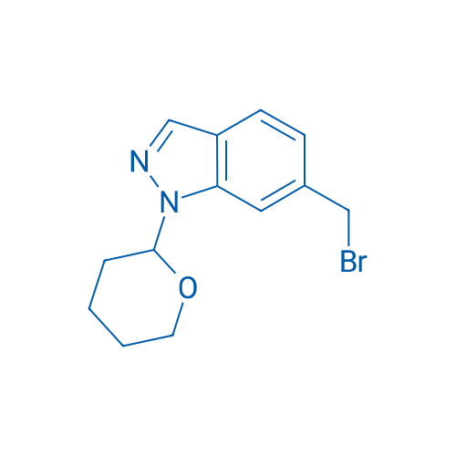 6-(Bromomethyl)-1-(tetrahydro-2H-pyran-2-yl)-1H-indazole 1g