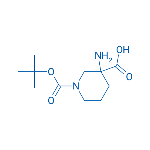 3-Amino-1-(tert-butoxycarbonyl)piperidine-3-carboxylic acid 100mg