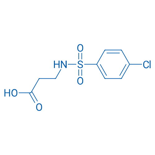 3-(4-Chlorophenylsulfonamido)propanoic acid 100mg