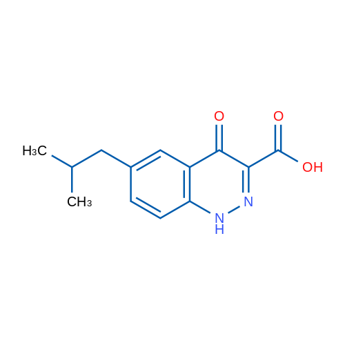 6-Isobutyl-4-oxo-1,4-dihydrocinnoline-3-carboxylic acid 1g