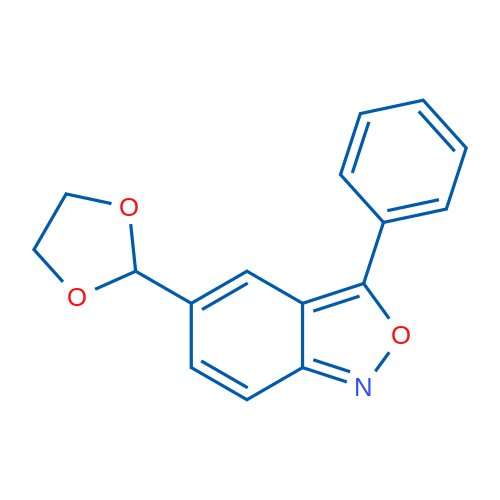 5-(1,3-Dioxolan-2-yl)-3-phenyl-2,1-benzoxazole 1g