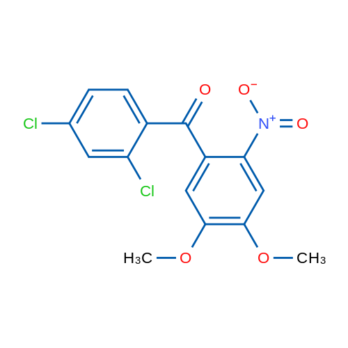 (2,4-Dichlorophenyl)(4,5-dimethoxy-2-nitrophenyl)methanone 1g