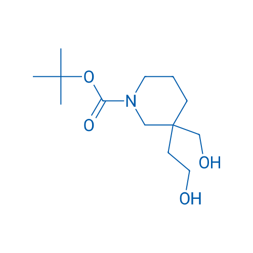 tert-Butyl 3-(2-hydroxyethyl)-3-(hydroxymethyl)piperidine-1-carboxylate 250mg