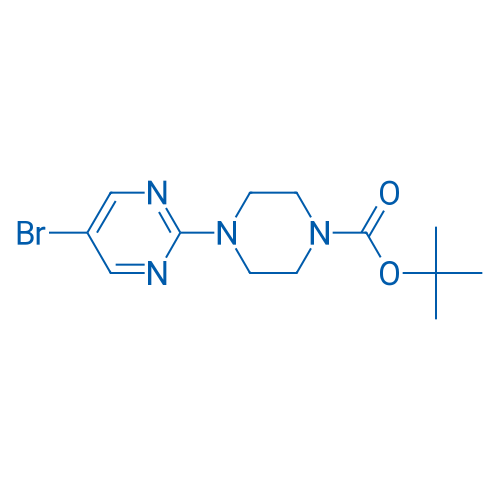 tert-Butyl 4-(5-bromopyrimidin-2-yl)piperazine-1-carboxylate 10g