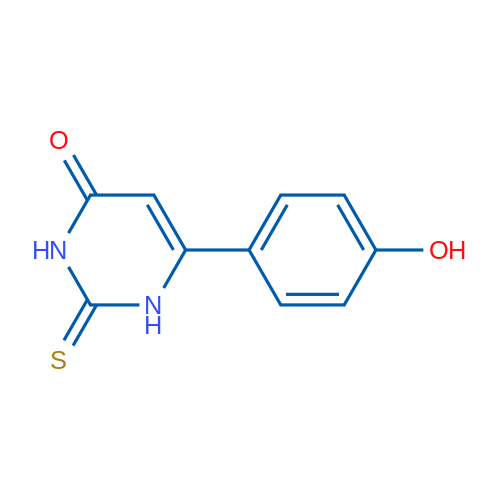 6-(4-Hydroxyphenyl)-2-thioxo-2,3-dihydropyrimidin-4(1H)-one 250mg