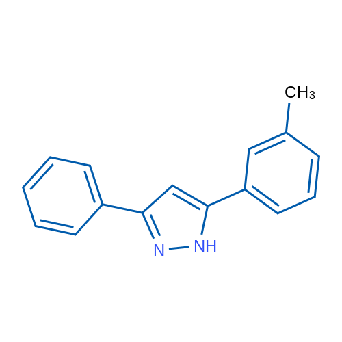 3-Phenyl-5-(m-tolyl)-1H-pyrazole 1g