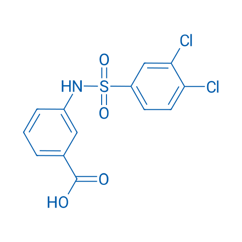 3-(3,4-Dichlorobenzenesulfonamido)benzoic acid 100mg