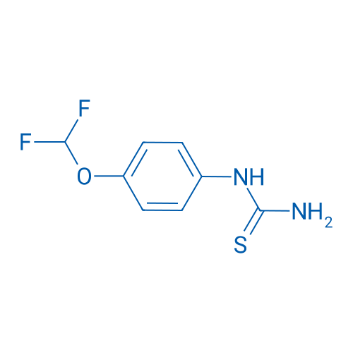 1-(4-(Difluoromethoxy)phenyl)thiourea 250mg