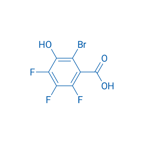 2-Bromo-4,5,6-trifluoro-3-hydroxybenzoic acid 1g