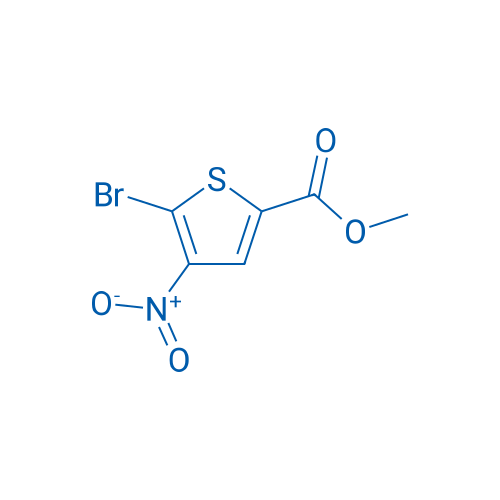 Methyl 5-bromo-4-nitrothiophene-2-carboxylate 100mg