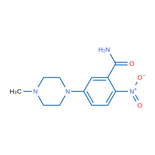 5-(4-Methylpiperazin-1-yl)-2-nitrobenzamide 1g