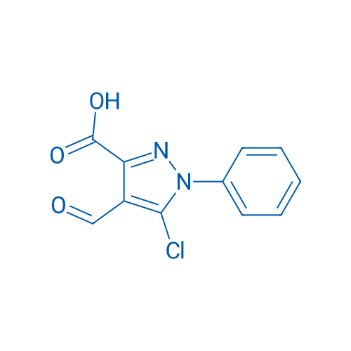5-Chloro-4-formyl-1-phenyl-1H-pyrazole-3-carboxylic acid 1g