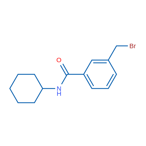 3-(Bromomethyl)-N-cyclohexylbenzamide 5g