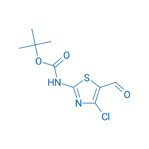 tert-Butyl (4-chloro-5-formylthiazol-2-yl)carbamate 1g