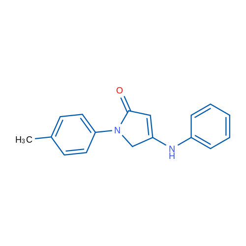 4-(Phenylamino)-1-(p-tolyl)-1H-pyrrol-2(5H)-one 1g