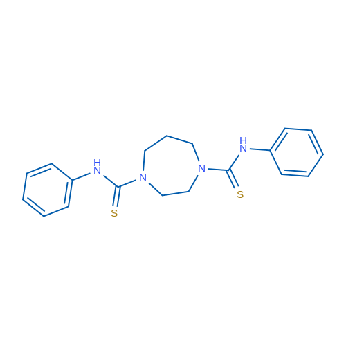 N1,N4-Diphenyl-1,4-diazepane-1,4-dicarbothioamide 1g