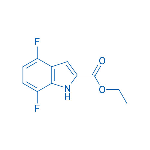 Ethyl 4,7-difluoro-1H-indole-2-carboxylate 100mg