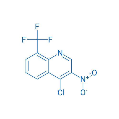 4-Chloro-3-nitro-8-(trifluoromethyl)quinoline 250mg