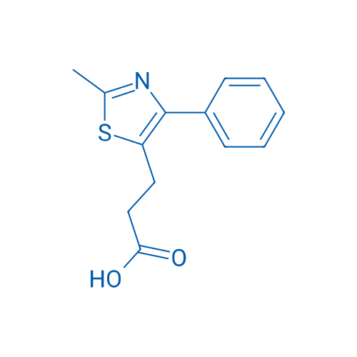 3-(2-Methyl-4-phenylthiazol-5-yl)propanoic acid 250mg