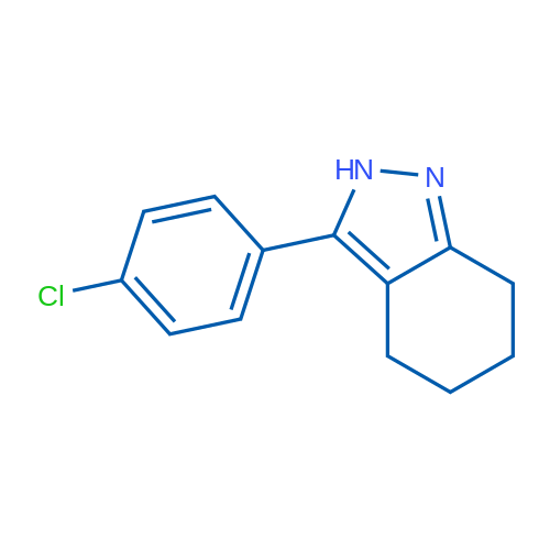 3-(4-Chlorophenyl)-4,5,6,7-tetrahydro-2H-indazole 1g