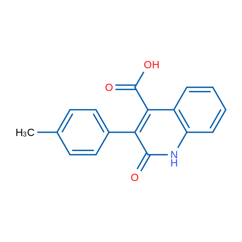 3-(4-Methylphenyl)-2-oxo-1,2-dihydroquinoline-4-carboxylic acid 1g