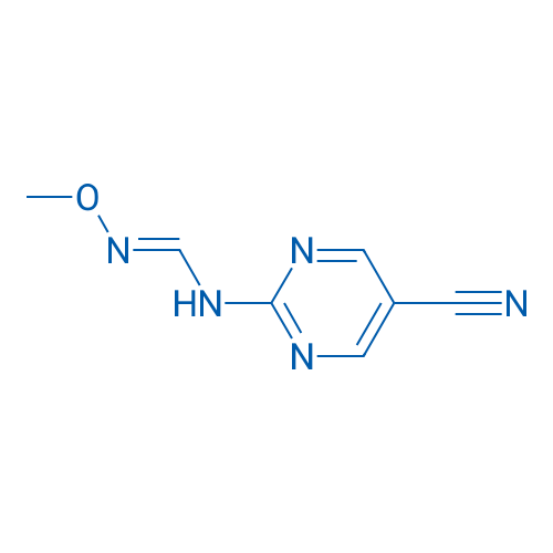 (E)-N-(5-Cyanopyrimidin-2-yl)-N'-methoxymethanimidamide 1g